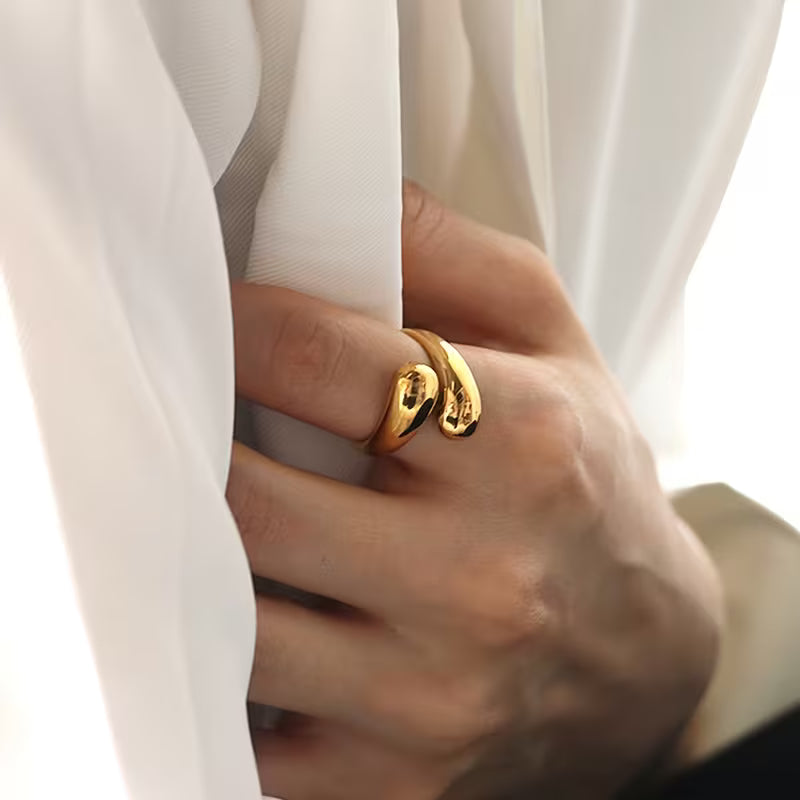 Teardrop Wrap Ring