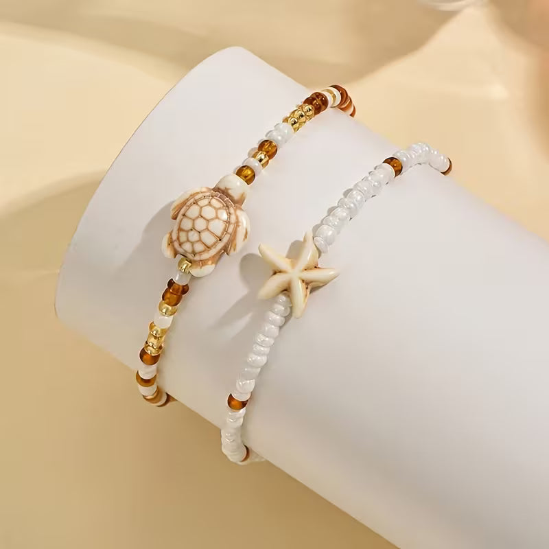 Beach Starfish Anklet