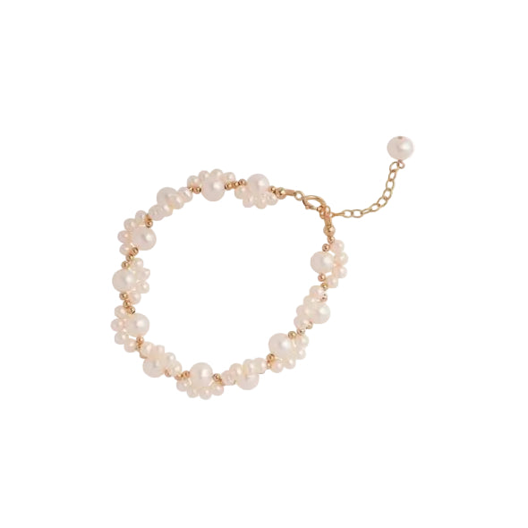 Pearl Cluster Bracelet
