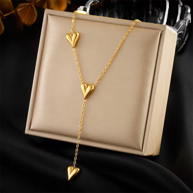 Golden Heart Necklace