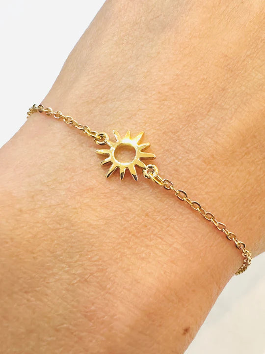 Sun Charm Bracelet