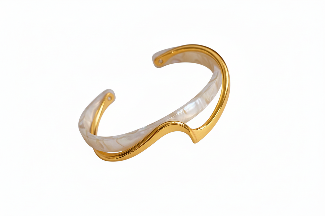 Wave Cuff Bracelet