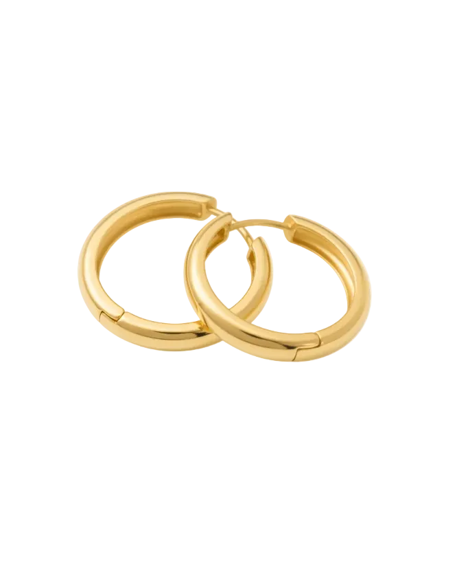 Chunky Hoop Earrings